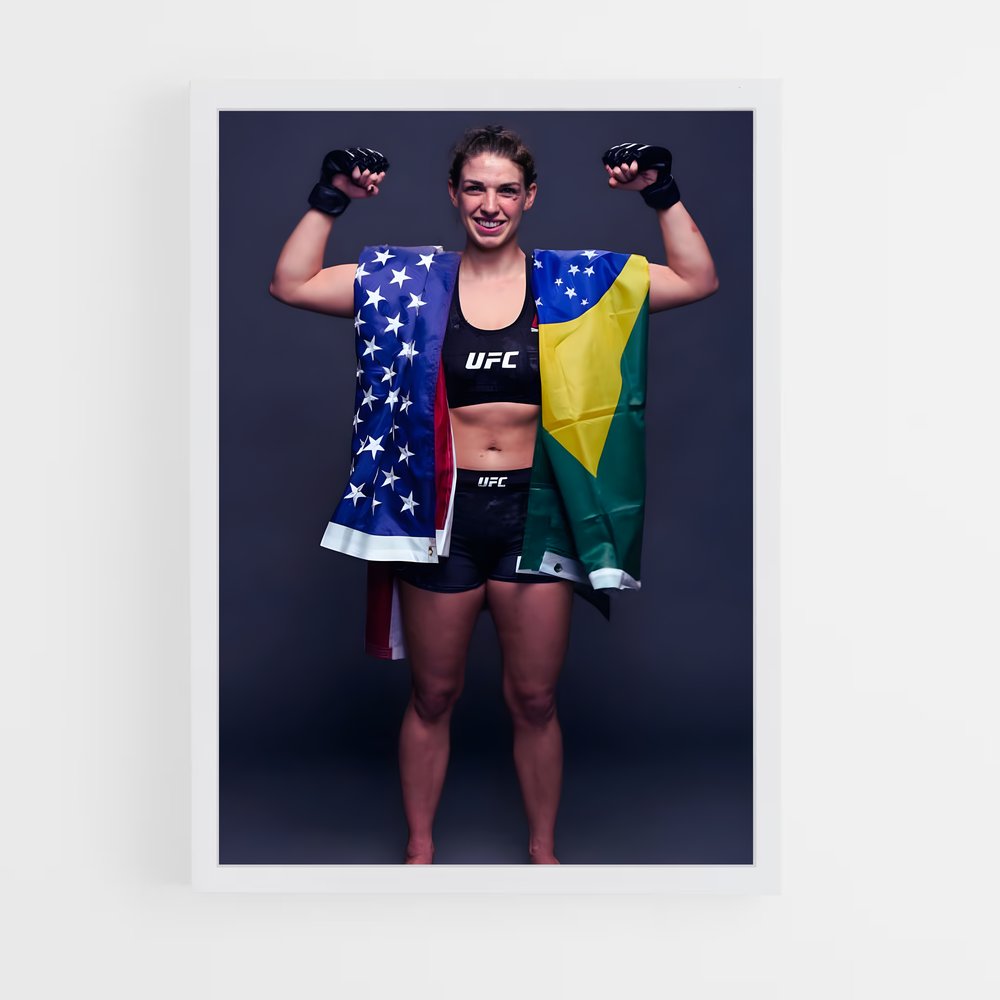 Poster Mackenzie de dern – affiche Jiu-jitsu brésilien (vue 3)